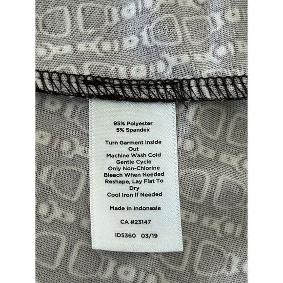 Talbots Petite Long Sleeve Shirt Dress Petite S Brown Horsebit‎ Print MSRP $129 - Picture 6 of 6